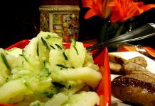 Posna salata od krompira i krastavaca salata od krompira i krastavaca