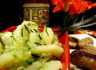 Posna salata od krompira i krastavaca salata od krompira i krastavaca