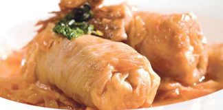 Posna sarma od kiselog kupusa sarma od kiselog kupusa