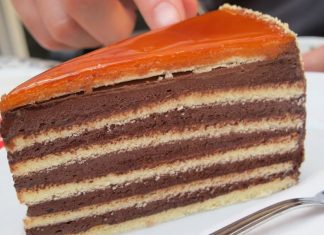 Posna doboš torta Posna doboš torta recept
