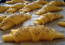 Posne kifle sa pšenicom Posne kifle sa pšenicom recept