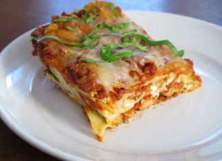 posne lazanje sa bakalarom i sampinjonima recept