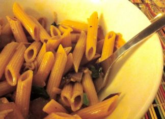 posne makarone u sosu od soje recept