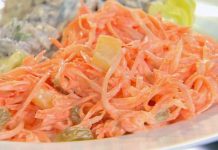 Posna salata sa grejpfrutom i šargarepom posna salata od grejpfruta i šargarepe