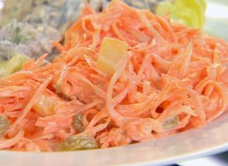 Posna salata sa grejpfrutom i šargarepom posna salata od grejpfruta i šargarepe