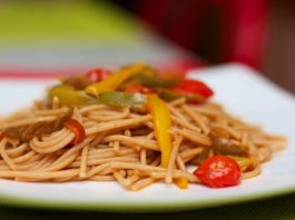 posne špagete sa ljutim papričicama recept