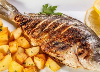 Morska riba na krompiru morska riba na krompiru recept