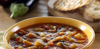 Posni paprikaš sa patlidžanom i tikvicama posni paprikas sa patlidzanom i tikvicama recept