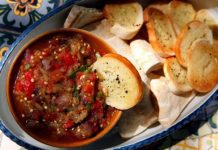 Posno predjelo od pečenog patlidžana posno predjelo od pecenog patlidzana recept