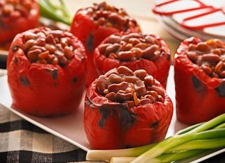Posne paprike punjene pasuljem paprike punjene pasuljem recept
