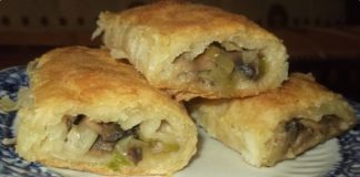Posna pita sa pečurkama posna pita sa pecurkama