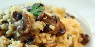 Posni rižoto sa šampinjonima rizoto sa sampinjonima recept