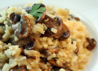 Posni rižoto sa šampinjonima rizoto sa sampinjonima recept