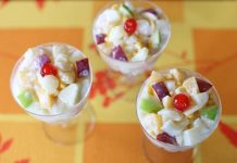 Voćna salata sa kesten pireom vocna salata sa kesten pireom recept