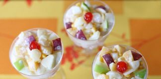 Voćna salata sa kesten pireom vocna salata sa kesten pireom recept