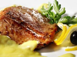 Riba sa pečurkama i limunom recept