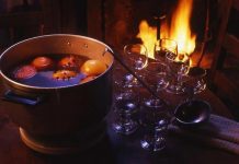 Kuvano vino sa voćem kuvano vino sa vocem