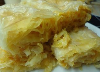 Posna pita sa kiselim kupusom posna pita sa kiselim kupusom