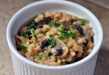 Posni šitake rižoto sitake rizoto posna jela recept