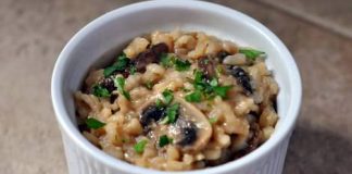 Posni šitake rižoto sitake rizoto posna jela recept