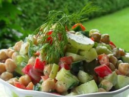 posna salata od leblebija