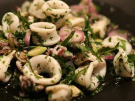 posna salata od lignji