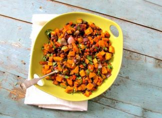Posna salata sa pasuljem Posna salata sa pasuljem recept