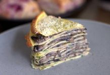 Posna slana torta od šampinjona torta od sampinjona