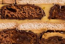 Posna medeno srce torta medeno srce torta
