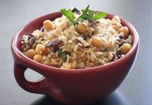 Posni mediteranski pirinač mediteranski pirinac