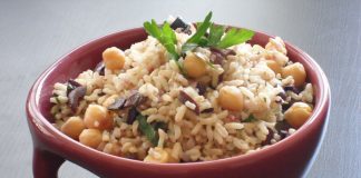 Posni mediteranski pirinač mediteranski pirinac