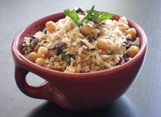 Posni mediteranski pirinač mediteranski pirinac