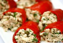 10 posnih predjela koje morate probati paprike punjene tunjevinom recept
