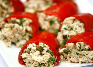 Posne paprike s tunjevinom paprike punjene tunjevinom recept
