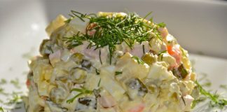 Posna ruska salata posna ruska salata recept