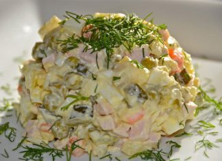 Posna ruska salata posna ruska salata recept