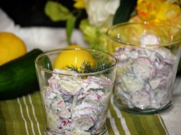 salata od rotkvica i rena