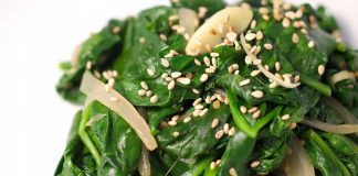 Posna salata od spanaća salata od spanaca