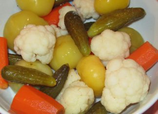 Zimnica: Turšija Turšija recept