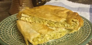 Posna pita sa pirinčem pita sa pirincem