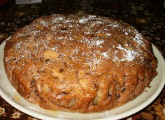 posna slavska torta