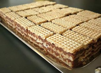 Posne oblande sa čokoladom posne oblande sa cokoladom