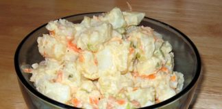Posna senf salata senf salata
