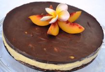Posna torta s breskvama torta sa breskvama