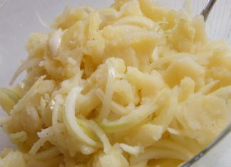 Posna krompir salata na vodi krompir salata na vodi
