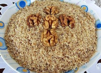 Posna žito torta na vodi zito-torta