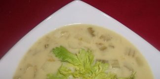 Posna čorba od narendanog celera corba od rendanog celera recept