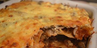 Posna musaka od šampinjona na vodi posna musaka od sampinjona recept