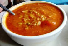 Posna paradajz čorba sa pirinčem paradajz corba sa pirincem recept
