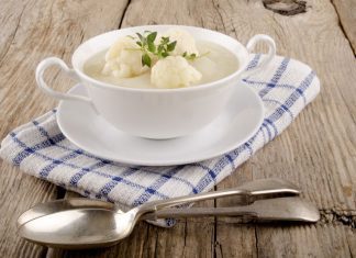 Posna čorba od karfiola na vodi Posna čorba od karfiola sa grizom na vodi recept